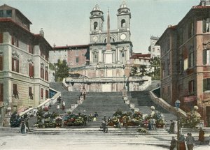 Rome, The Spanish Steps by Italian Photographer