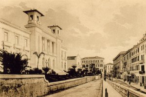 San Remo, Municipal Casino by Italian Photographer