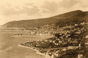 San Remo, Panorama from Poggio by Italian Photographer
