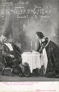 Scene from Tosca by Italian Photographer