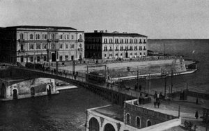Taranto, Corso Due Mari, Swing Bridge by Italian Photographer