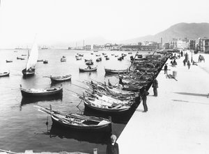 The Port of Palermo, Sicily