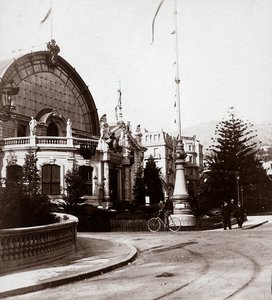 The Entrance to the Fine Arts Exposition in Montecarlo, 25/02/1898