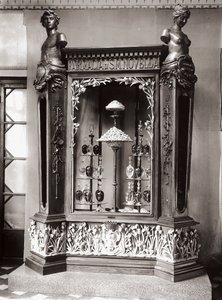 Vitrine, Officina Profumo, Farmaceutica di Santa Maria Novella, Florence, Italy by Italian Photographer
