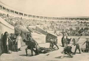 A Gladiator Fight in the Amphitheatre