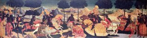 A Tournament, Florentine School by Italian School