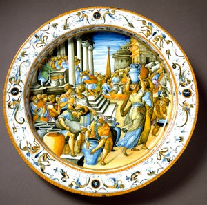 A congiary in Ancient Rome by Italian School