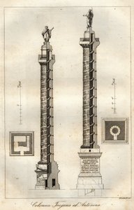 A cross-section diagram of Trajan
