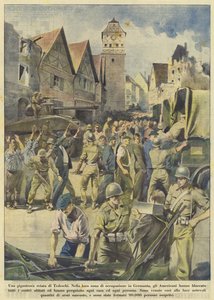 A Gigantic Raid of Germans by Italian School