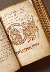 Adoration of the Magi Manuscript of the Bolognese School by Italian School