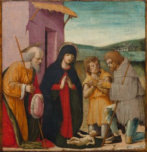 Adoration of the Shepherds by Italian School