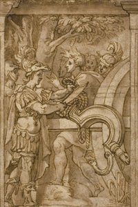 Alexander Cutting the Gordian Knot