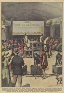 An Original Ceremony for an Original Raffle by Italian School