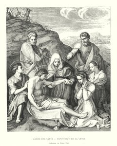 Andrea del Sarto, Deposition from the Cross, Collection of the Pitti Palace by Italian School