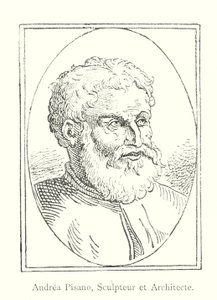 Andrea Pisano, Sculptor and Architect (engraving)