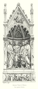 Antonio Nanni di Banco, The Four Saints (engraving)