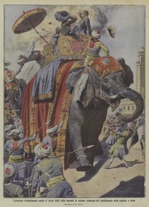 Assassination Attempt Against Lord Hardinge, Viceroy of India by Italian School