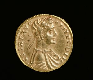 Augustalis of Frederick II (1198-1250), Kingdom of Sicily and Southern Italy, Messina Mint, 1231-50 (obverse)