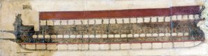 Bucentaur (Bucentoro), a Venetian Ceremonial Galley Used Every Year by the Doge of Venice on Ascension Day. He Threw a Gold Ring into the Sea on That Occasion, Symbolizing His Marriage with the Sea. 1719