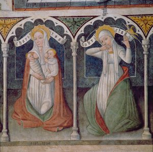 Charity and Temperance by Italian School