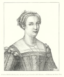 Clarisse Ridolfo Altoviti, Niece of Leo X, by Cristoforo dell