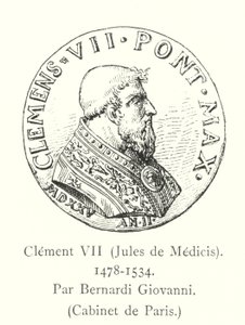 Clement VII, Jules de Medicis by Italian School
