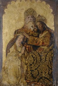 Coronation of the Virgin by Italian School