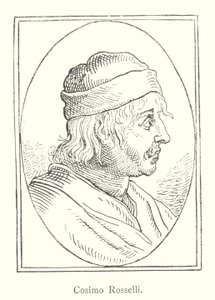 Cosimo Rosselli (engraving) by Italian School