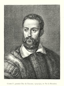 Cosimo I, First Duke of Tuscany by Italian School