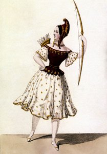Costume design for the opera