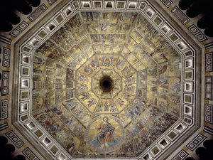 Cupola of the Baptistery of San Giovanni by Italian School