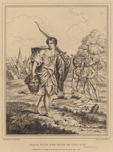 David with the Head of Goliath by Italian School