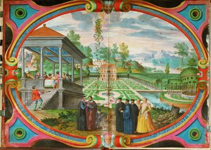 Description of the Travels of the Venetian Charles Magius by Italian School