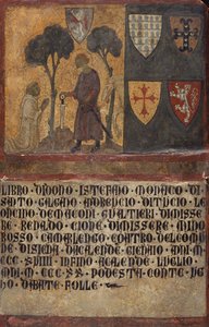 Don Stefano, Monk of San Galgano, Kneeling Before St. Galgano