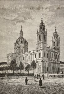Estrela Basilica, Lisbon, Portugal by Italian School