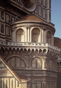 Exterior view of the Basilica (Duomo) 14th-15th century