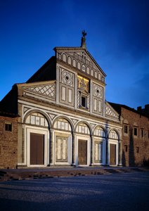 Facade of the Church by Italian School