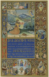 First Page of a Psalter by Sinibaldo of Perugia by Italian School