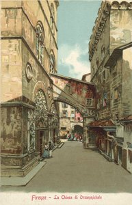 Florence, Italy, The Church of Orsanmichele by Italian School