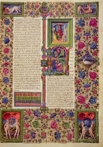 The First Book of Kings, from the Borso d