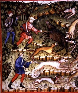 Hunting Animals, illustration from 
