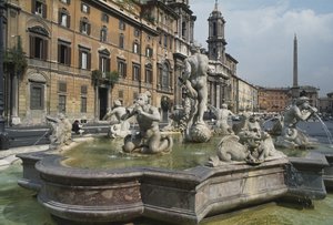 Fontana del Moro by Italian School