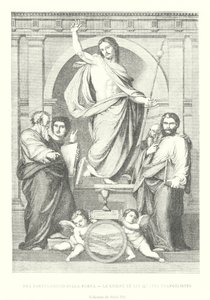 Fra Bartolommeo della Porta, Christ and the Four Evangelists, Collection of the Pitti Palace by Italian School