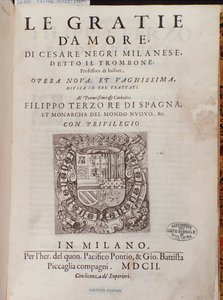 Frontispiece of Le Gratie d