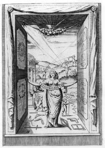 Frontispiece to Trigonometria by Bonaventura Cavalieri, 1643 by Italian School