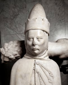Funerary monument of first doge of Genoa Simone Boccanegra by Italian School