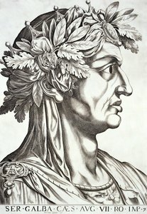 Galba Caesar (3 BC-69 AD), 1596