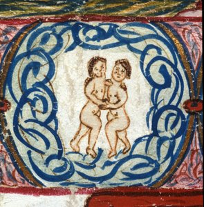 Sign of Gemini, Italian Horoscope, mid-15th century