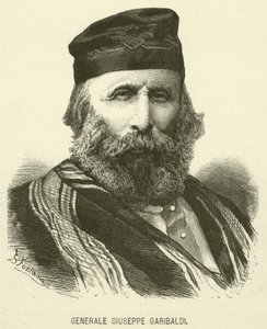 General Giuseppe Garibaldi by Italian School