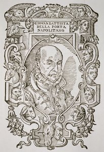 Giovanni Battista della Porta from his book, Delle Celeste Fisionomia, Padua 1616, illustrated in History of Magic, published late 19th century by Italian School